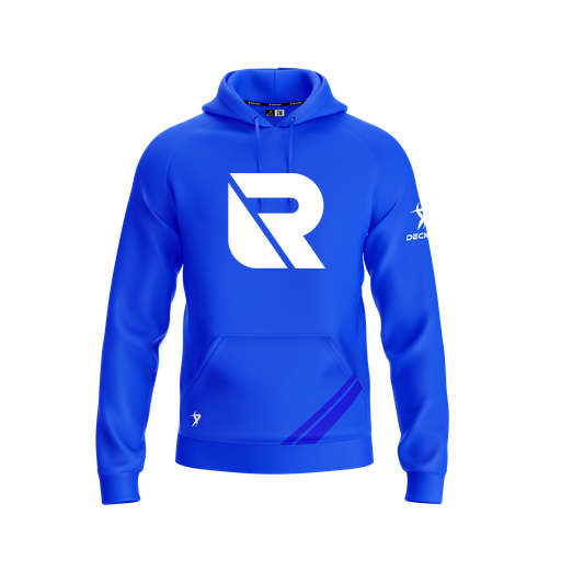 [FOLHSMRY-YXS-LOGO3] Decker Summit Hoodie (Youth XS, Royal, Logo 3)