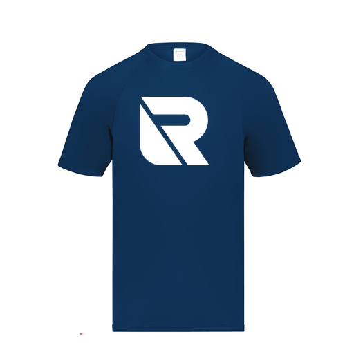 [2790.065.S-LOGO3] Men's Smooth Sport T-Shirt (Adult S, Navy, Logo 3)