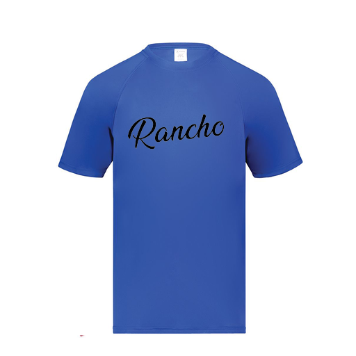 [2790.060.S-LOGO2] Men's Smooth Sport T-Shirt (Adult S, Royal, Logo 2)