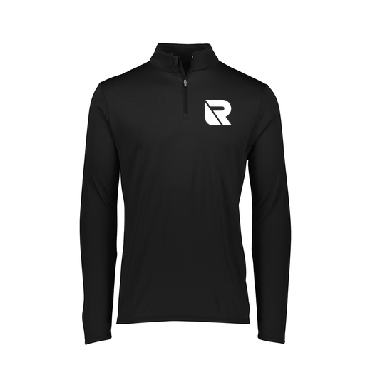 [2787.080.XS-LOGO3] Ladies Dri Fit 1/4 Zip Shirt (Female Adult XS, Black, Logo 3)