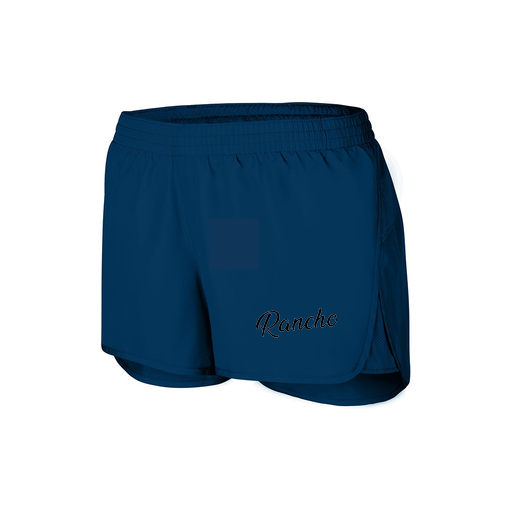 [2430.065.XS-LOGO2] Women's Performance Shorts (Female Adult XS, Navy, Logo 2)