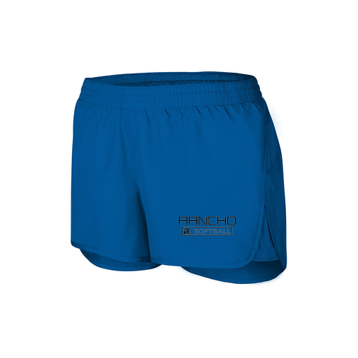 [2430.060.XS-LOGO1] Women's Performance Shorts (Female Adult XS, Royal, Logo 1)