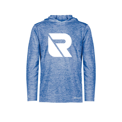 [FOLHCGRY-AS-LOGO3] Decker Men's Charge Hoodie (Adult S, Royal, Logo 3)