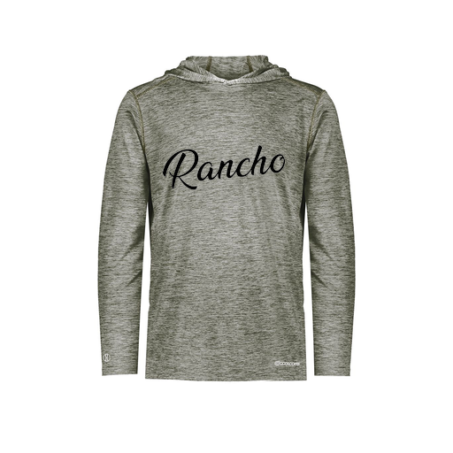 [FOLHCGGY-AS-LOGO2] Men's Charge Hoodie (Adult S, Gray, Logo 2)