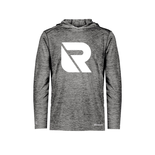 [FOLHCGBK-YS-LOGO3] Decker Youth Charge Hoodie (Youth S, Black, Logo 3)