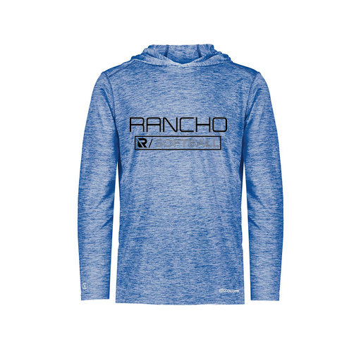 [FOLHCGRY-YS-LOGO1] Decker Youth Charge Hoodie (Youth S, Royal, Logo 1)