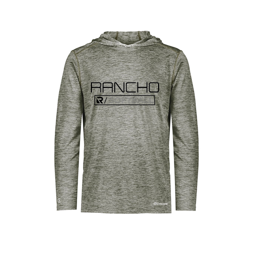 [FOLHCGGY-YS-LOGO1] Decker Youth Charge Hoodie (Youth S, Gray, Logo 1)