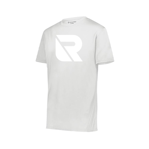 [222818.005.S-LOGO3] Men's Movement Dri Fit Shirt (Adult S, White, Logo 3)