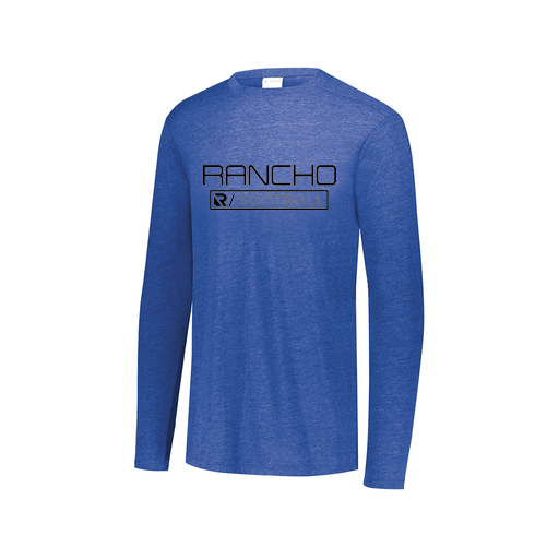 [3075.U55.XS-LOGO1] Men's LS Ultra-blend T-Shirt (Adult XS, Royal, Logo 1)