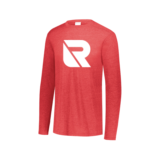 [3075.V96.XS-LOGO3] Men's LS Ultra-blend T-Shirt (Adult XS, Red, Logo 3)